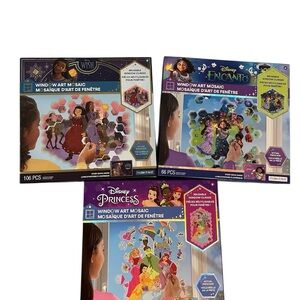 Window Art Mosaic Sets (Lot of 3)